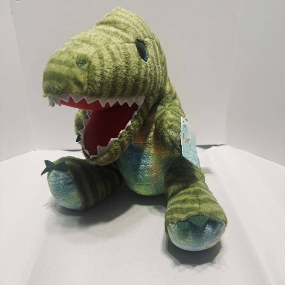 Walgreens Green‎ Dinosaur Plush Hug Me Tyrannosaurus Rex 10" stuffed animal